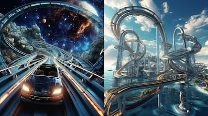 Aventura espacial y mundo extremo marino (Foto: Pulzo IA)