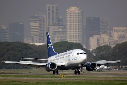 Avión de Aerolíneas Argentinas