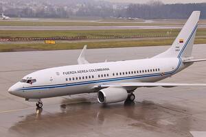 Avión presidencial colombiano