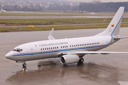 Avión presidencial colombiano