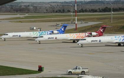 Aviones de Pluna