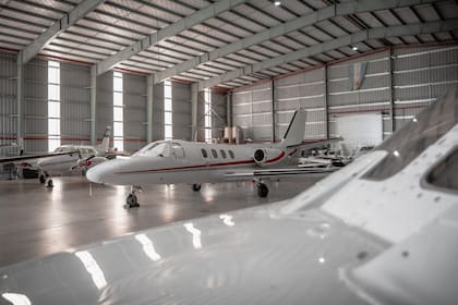 Aviones privados en Punta del Este