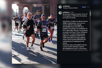 Claus Starke, uno de los cinco hermanos de la víctima, realizó un extenso descargo en la red social Instagram a partir de lo ocurrido