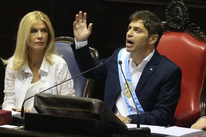 Verónica Magario y Axel Kicillof, al frente de la provincia de Buenos Aires