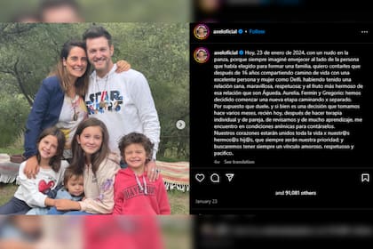 Axel anunció su separación en redes sociales (Foto Instagram @axeloficial)
