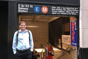 Axel Geller, en otra etapa de su vida: de tenista número 1 junior en 2017 a egresar en Economía en la Universidad de Stanford, dejó el deporte y se instaló en Manhattan para trabajar en el Distrito Financiero
