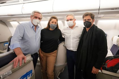 Axel Kicillof acompañó al presidente Alberto Fernández en su viaje a Rusia y China