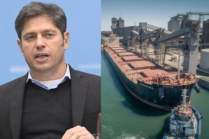 Axel Kicillof buscaría controlar 30% de la operatoria de Puerto Quequén