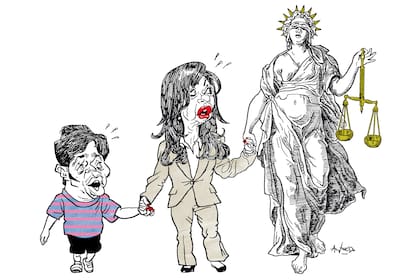 Axel Kicillof, Cristina Kirchner y la Justicia