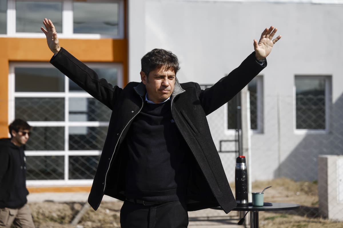 Axel Kicillof de campaña