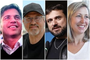 Axel Kicillof, Diego Valenzuela, Juan Grabois y Myriam Bregman