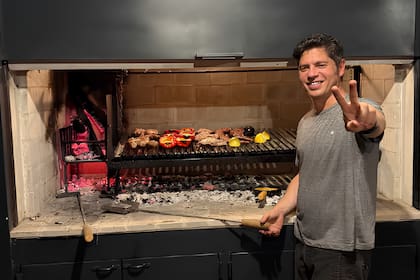 Axel Kicillof difundió imágenes en sus redes sociales durante los festejos de fin de año