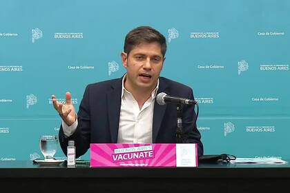 Axel Kicillof: "Durante toda la pandemia hemos tenido una absoluta coherencia"