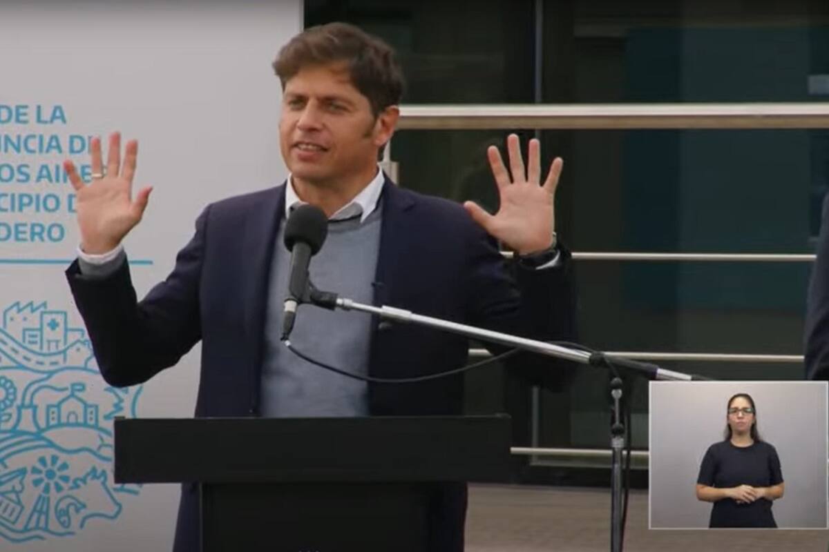 Axel Kicillof en Baradero
