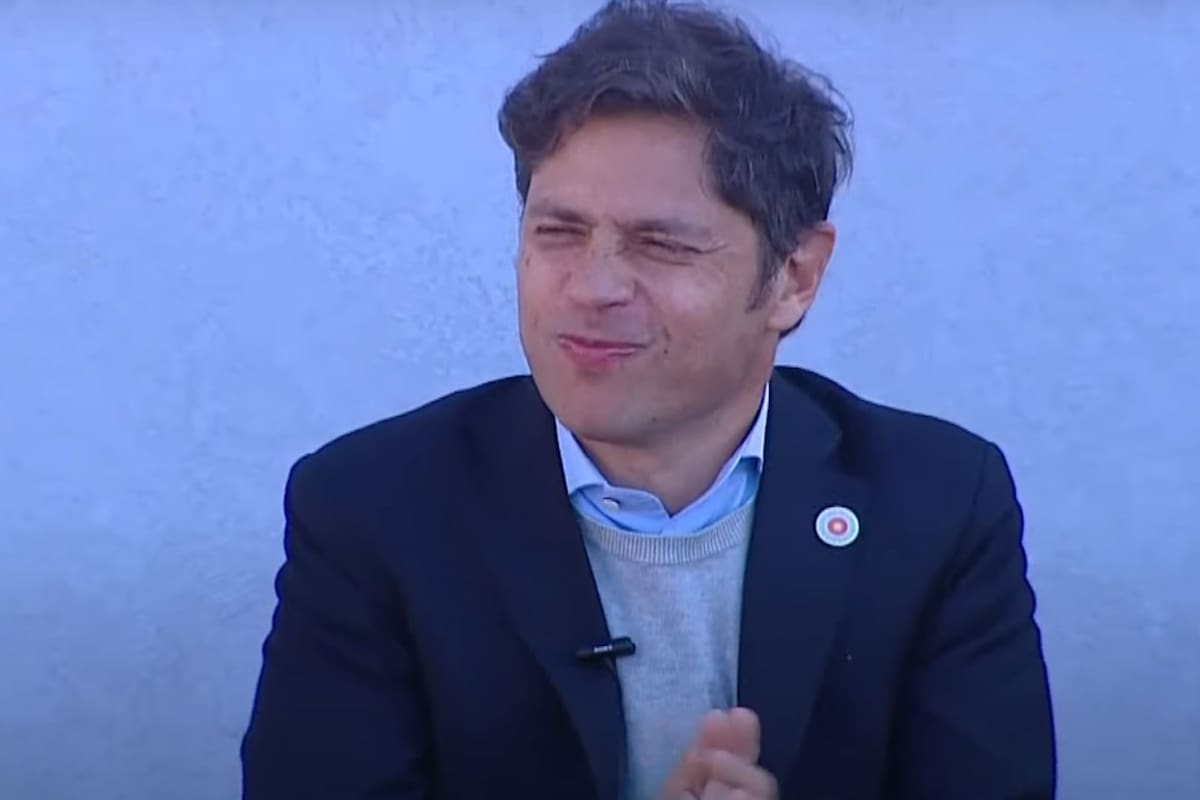 Axel Kicillof en Berazategui