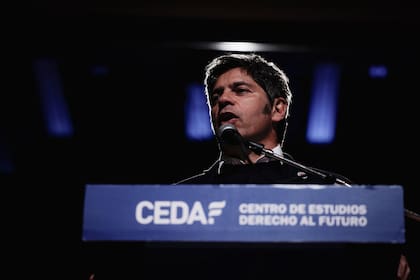 Axel Kicillof en el Encuentro Federal por el Derecho al Futuro en la Facultad de Ciencias Exactas.