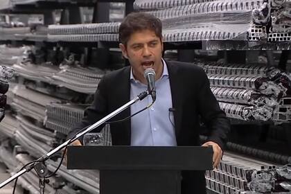 Axel Kicillof en Florencio Varela