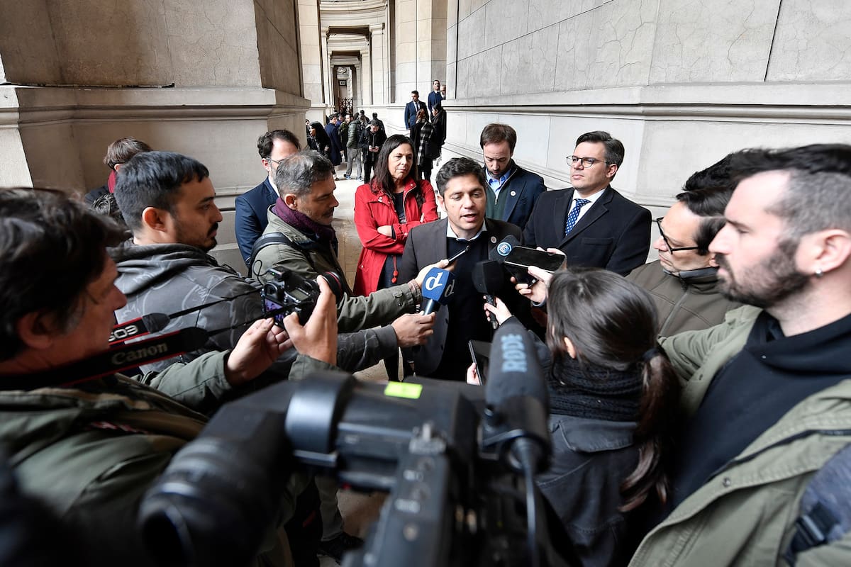 Axel Kicillof en la Corte