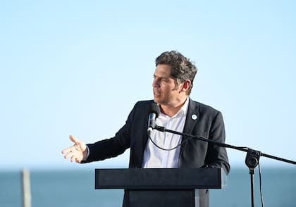 Axel Kicillof en Pehuen Co.