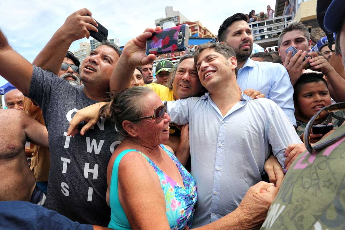Axel Kicillof en San Bernardo