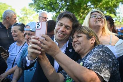 Axel Kicillof en un encuentro de salud en Ensenada