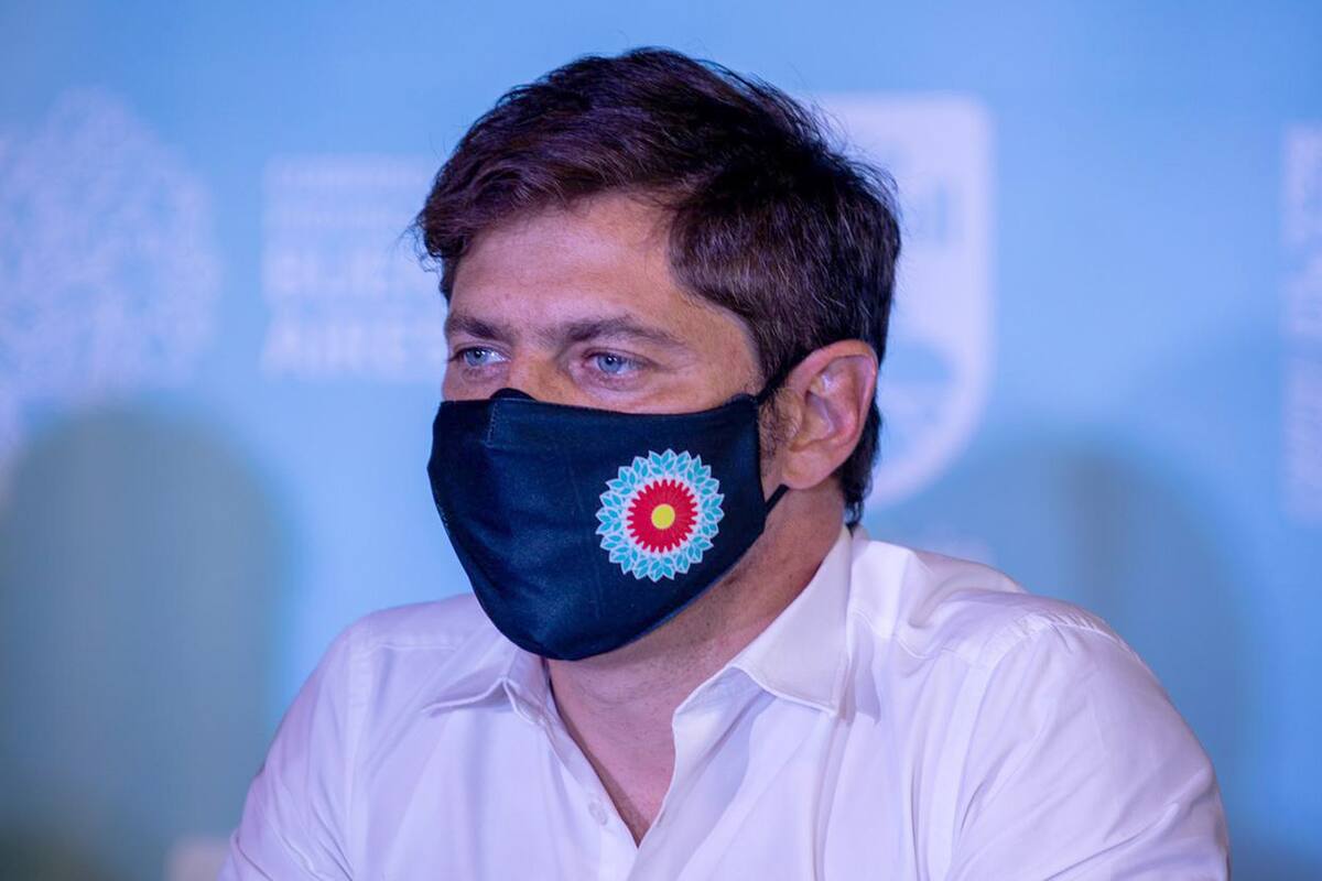 Axel Kicillof en Villa Gesell
