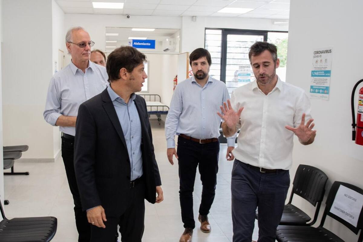 Axel Kicillof, Federico de Achával y Daniel Gollán