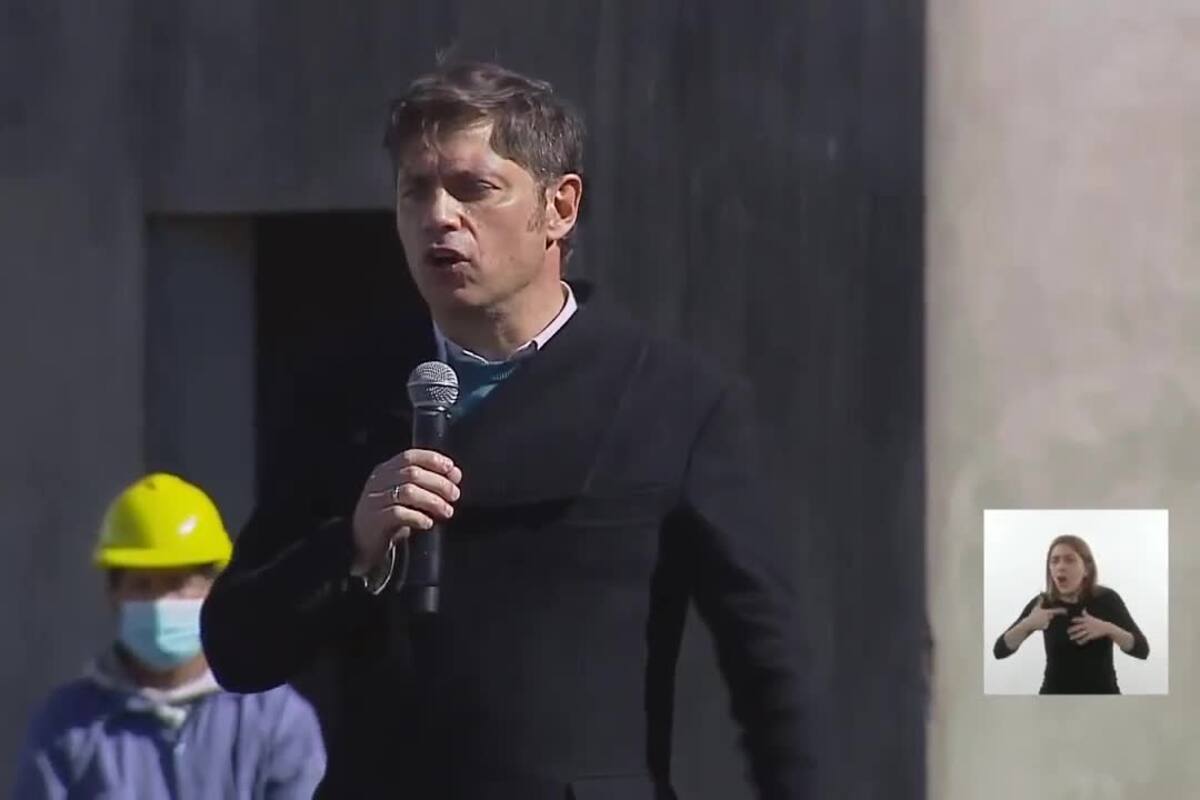 Axel Kicillof, gobernador de Buenos Aires