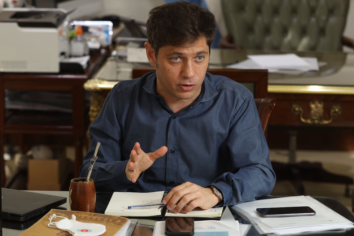 Axel Kicillof, gobernador de Buenos Aires