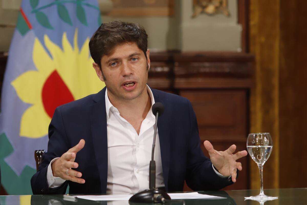 Axel Kicillof habló sobre la situación del sistema sanitario en la provincia y sobre el canje de deuda propuesto por la provincia