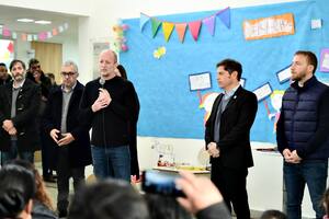 Axel Kicillof junto a Insaurralde