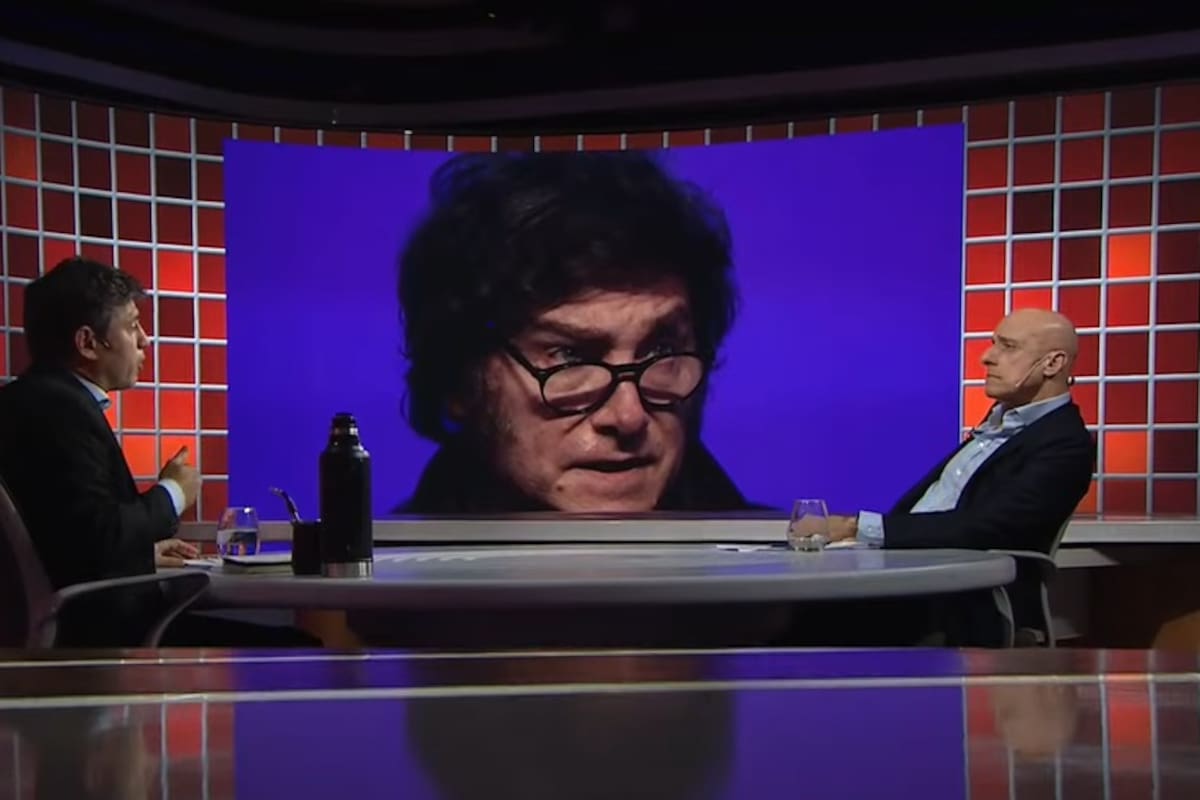 Axel Kicillof junto a Carlos Pagni en Odisea Argentina por LN+