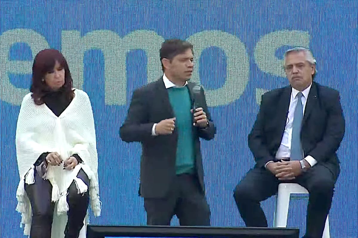 Axel Kicillof, la primera voz del kirchnerismo en hablar del acuerdo con el FMI.