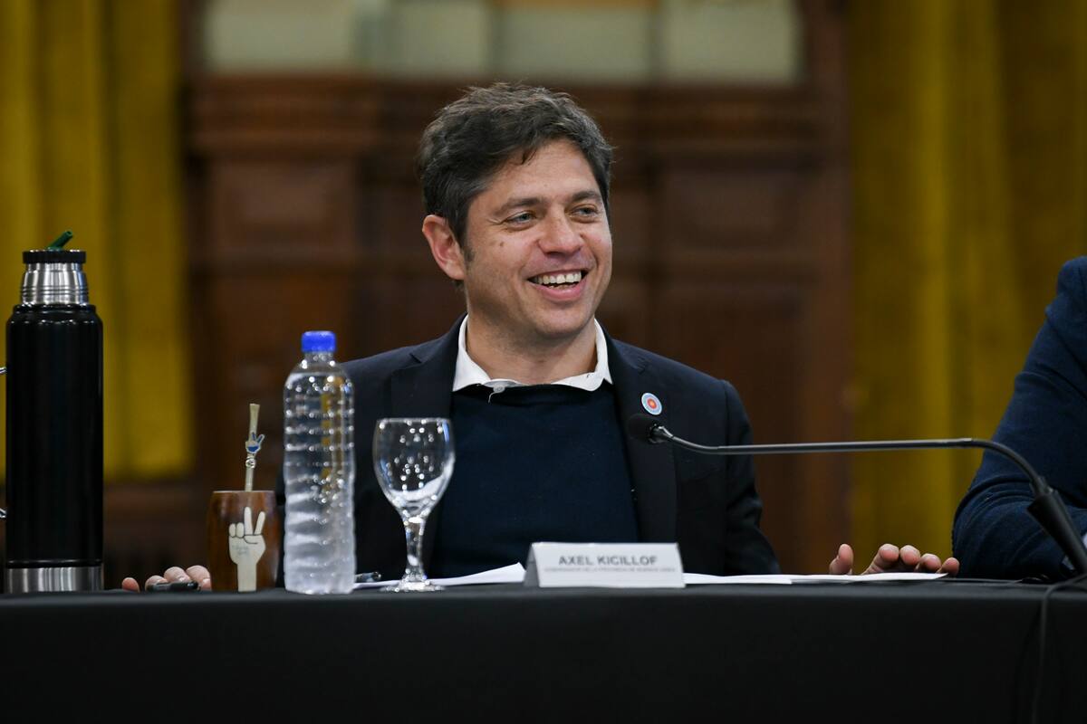 Axel Kicillof, lejos de la reunión de gobernadores