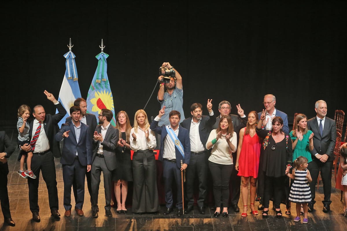 Axel Kicillof les tomó juramento a sus ministros: "Quiero un gabinete militante"