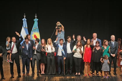 Axel Kicillof les tomó juramento a sus ministros: "Quiero un gabinete militante"