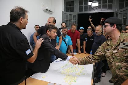 Axel Kicillof llegó a Bahía Blanca