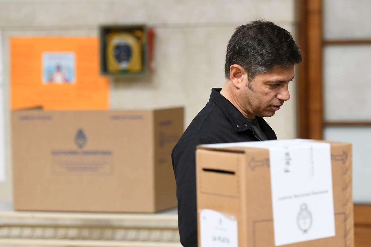 Axel Kicillof no está de acuerdo con suspender las PASO