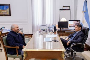 Axel Kicillof recibió a Alejandro Granados para hablar de la descentralización de la policía