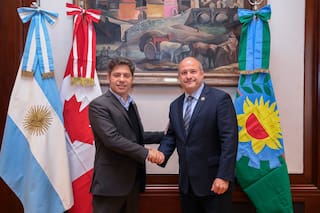 Kicillof recibió al embajador de Canadá en la Argentina