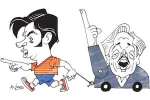 Axel Kicillof y Alberto Fernández