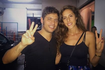 Axel Kicillof y Alexia Abaigar