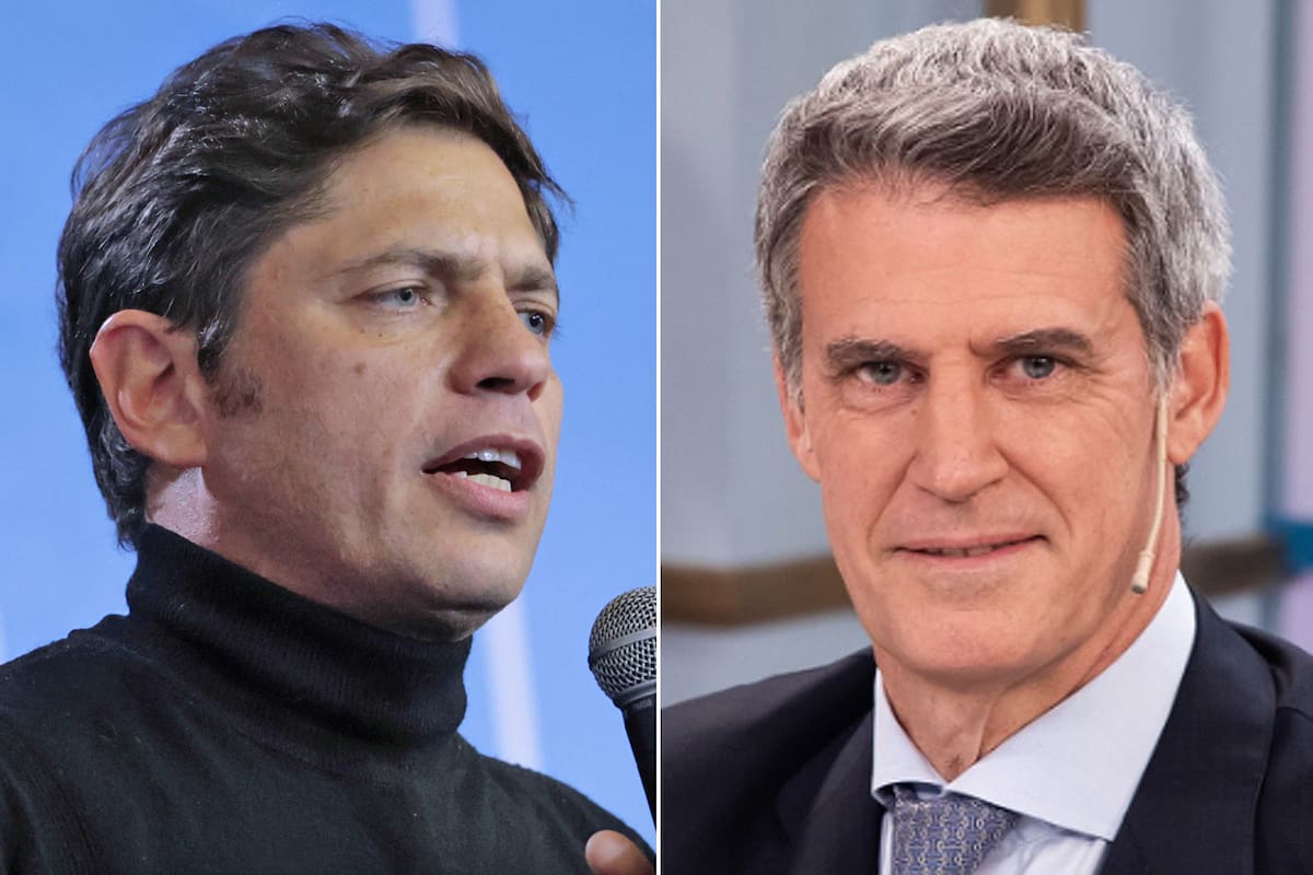 Axel Kicillof y Alfonso Prat Gay