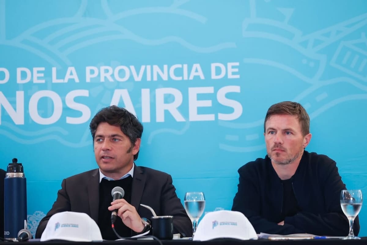 Axel Kicillof y Augusto Costa