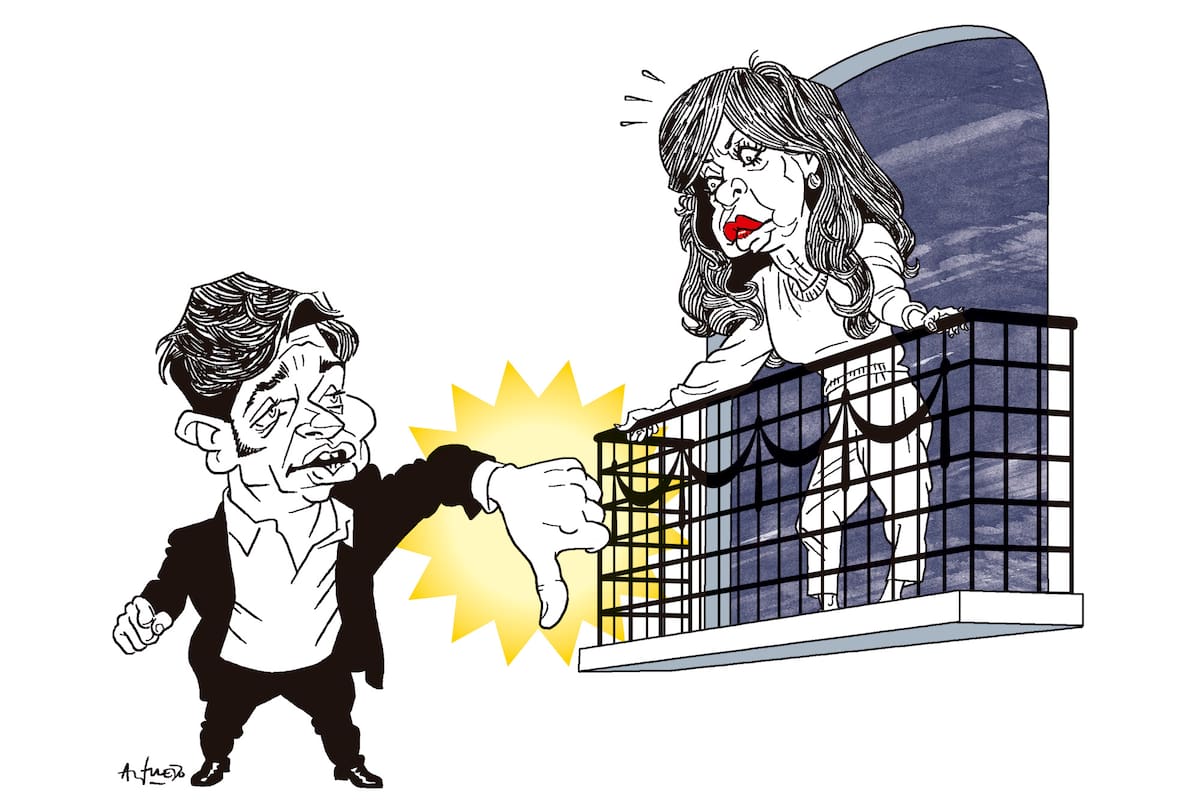 Axel Kicillof y Cristina Kirchner