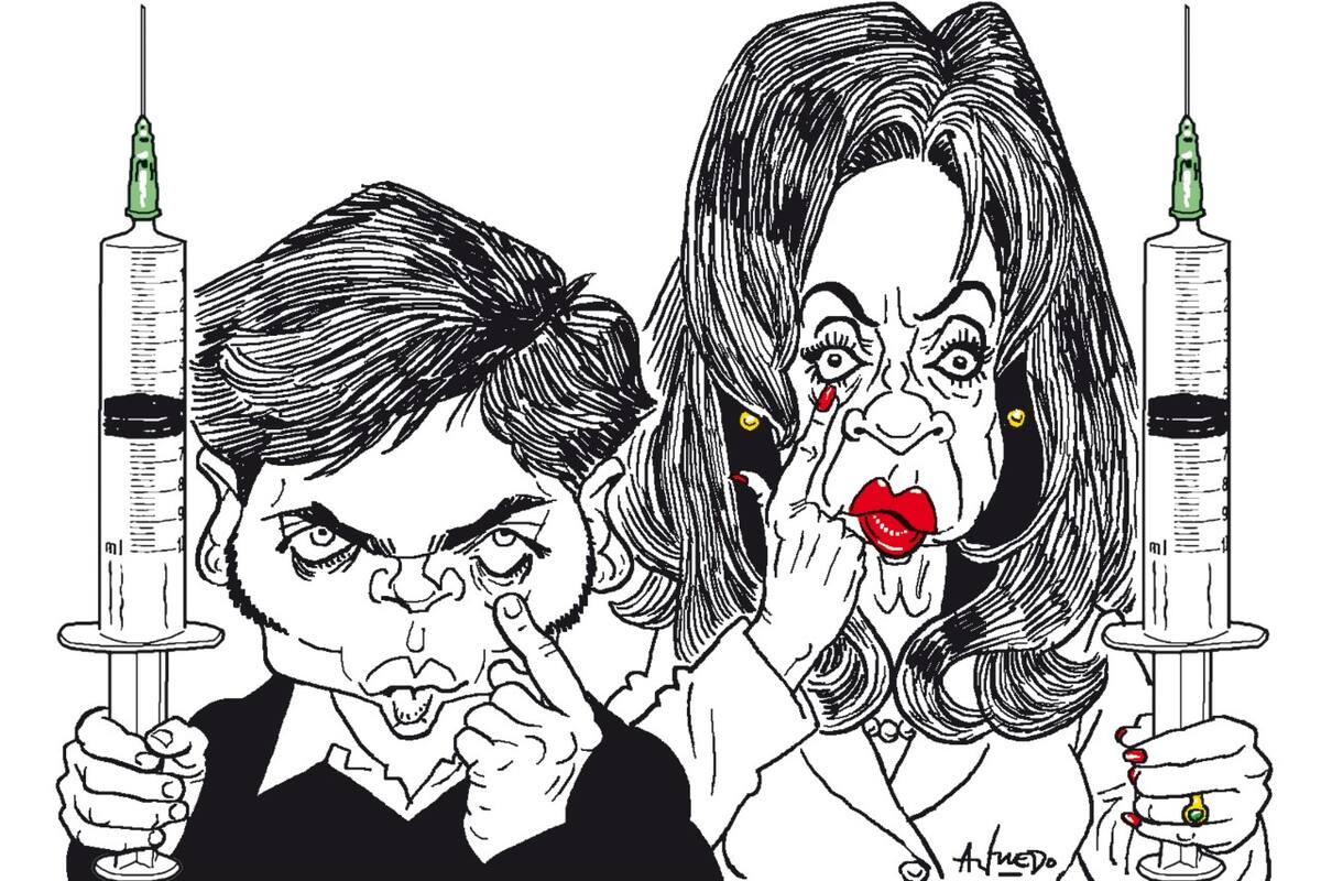 Axel Kicillof y Cristina Kirchner