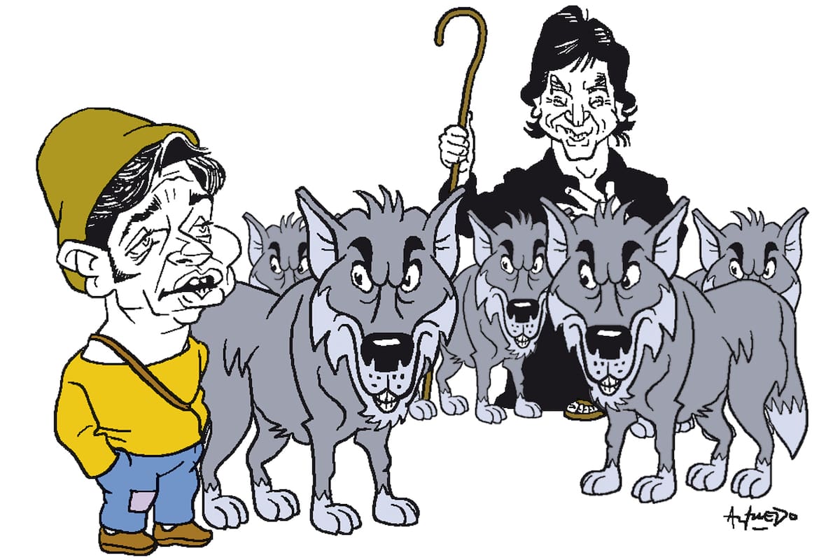 Axel Kicillof y Dante Guebel