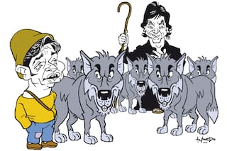 Kicillof, entre los lobos K y el pastor mediático