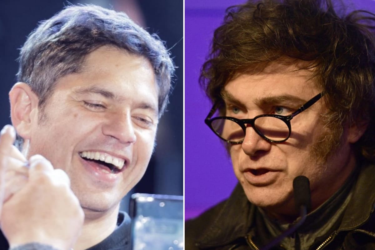 Axel Kicillof y Javier Milei son los ejemplos perfectos de dos rumbos antagónicos. Todo lo que uno piensa va a contramano de lo que cree el otro