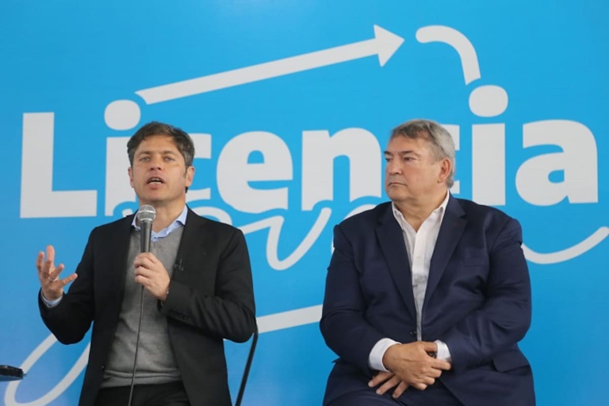 Axel Kicillof y Jorge D´Onofrio, exministro de Transporte bonaerense